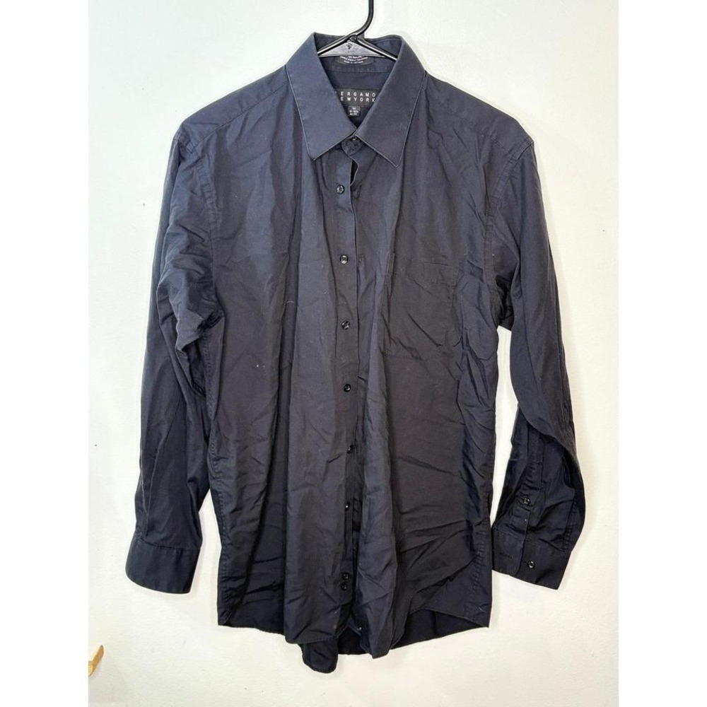 Dress Shirt Bergamo New York Men's Dress Shirt (M 15-15.5 Neck- 32/33 Sleeve